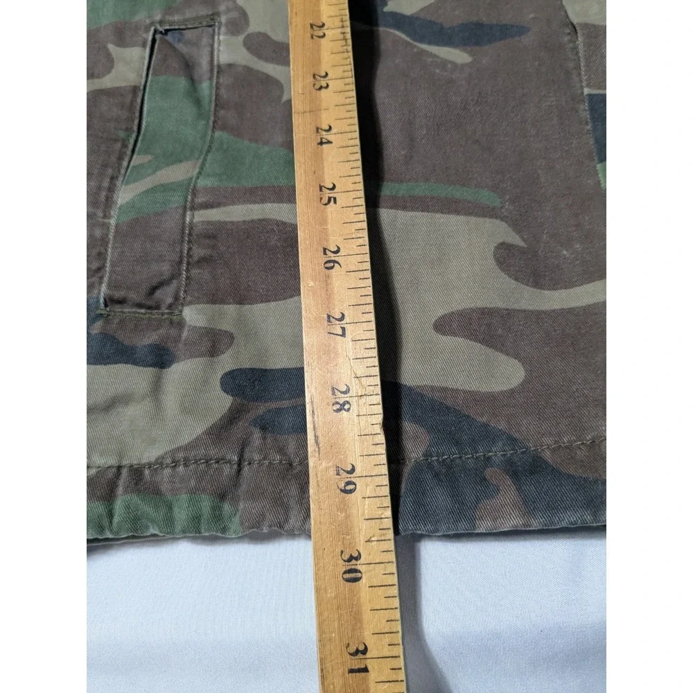 ZARA MAN YOU HAVEN'T SEEN ANYTHING‎ Men Medium Green Camo Utility Jacket